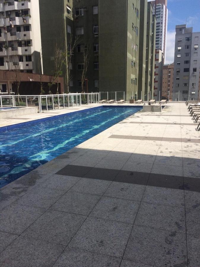 הוילה סנטוס Vista Mar Unlimited Frente Mar Ar Condicionado Garagem Arrumacao Andar Alto E Piscina Aquecida, Sauna E Muito Mais! מראה חיצוני תמונה